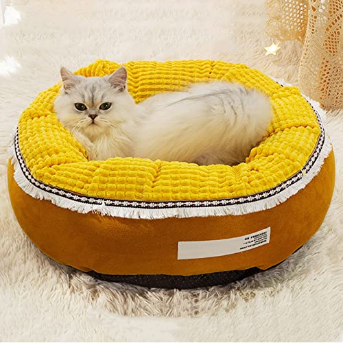 OYhmc rutschfeste Katze Bett Hund Haustier weiches Bett Welpe Kätzchen Haus Winter winterhart warm Katzennest Haus abnehmbar waschbar OYhmc rutschfeste Katze Bett Hund Haustier weiches Bett Welpe Kätzchen Haus Winter winterhart warm Katzennest Haus abnehmbar waschbar von OYhmc