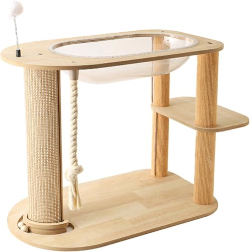 Katzenkratzbrett ist verschleißfest und lässt keine Trümmer fallen. Runde Kratzsäule, Katzenklettergerüst, Katzenspielzeug Katzenkratzbrett ist verschleißfest und lässt keine Trümmer fallen. Runde Kratzsäule, Katzenklettergerüst, Katzenspielzeug von OZLMBERN