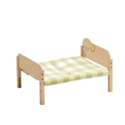 Haustierbett Haustierbett Katzenbett Sommer Katzenbett Vier Jahreszeiten Universal Kleines Hundebett Hundebett Haustier Off The Ground Bett Katzennest(B) von OZWYCY