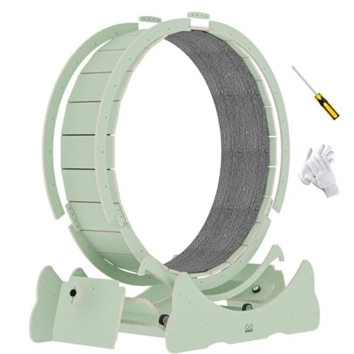 Katzenlaufrad Laufband for Katzen, Fitness, leiser Roller, hohe Faserplatte, Sportlaufrad, Klettergerüst for Katzen, Katzenläufer, Spielzeug Katzenlaufrad für den Lnnenbereich(Black,XL110*36.5*115CM) Katzenlaufrad Laufband for Katzen, Fitness, leiser Roller, hohe Faserplatte, Sportlaufrad, Klettergerüst for Katzen, Katzenläufer, Spielzeug Katzenlaufrad für den Lnnenbereich(Black,XL110*36.5*115CM) von OZWYCY