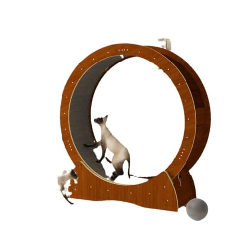 Katzenlaufrad Laufband for Katzen, Laufrolle for Katzen, leiser Sport, Fitness, großes Klettergerüst for Katzen, Katzenspielzeug, Kratzbrett for Katzenklauen Katzenlaufrad für den Lnnenbereich(B,X) Katzenlaufrad Laufband for Katzen, Laufrolle for Katzen, leiser Sport, Fitness, großes Klettergerüst for Katzen, Katzenspielzeug, Kratzbrett for Katzenklauen Katzenlaufrad für den Lnnenbereich(B,X) von OZWYCY