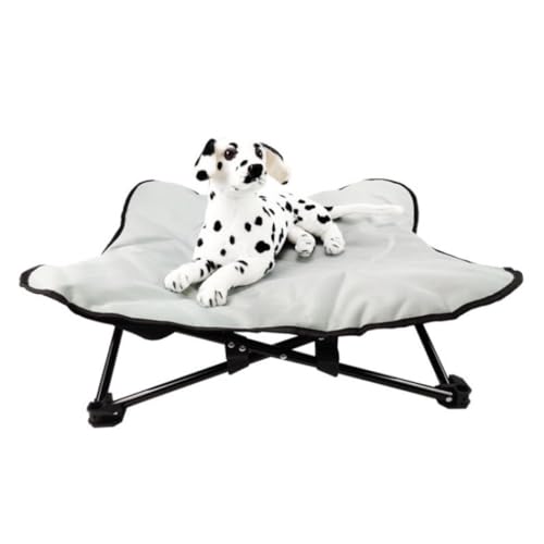 OZWYCY Haustierbett Faltbares und montagefreies Hunde-Campingbett for große, mittelgroße und kleine Hunde, Hundebett, Zwinger, Haustier-Klappbett Katzennest(B,S: 70 x 70 x 20 cm) von OZWYCY