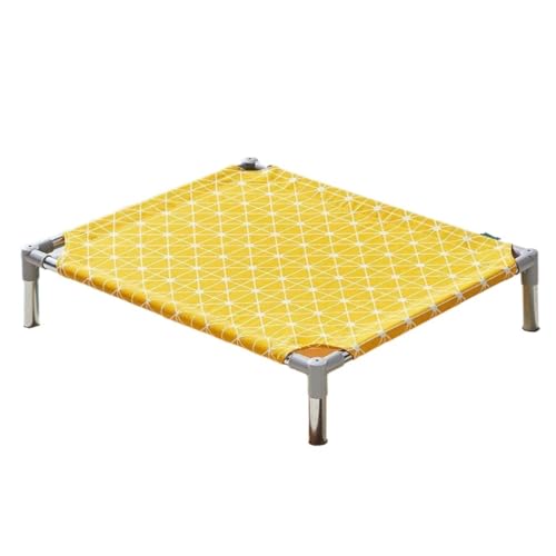 OZWYCY Haustierbett Hundehütte Hundebett Feldbett Abnehmbares und waschbares feuchtigkeitsbeständiges Haustierbett Atmungsaktives Katzenbett Katzennest(6,L(70 * 55 * 15cm)) von OZWYCY
