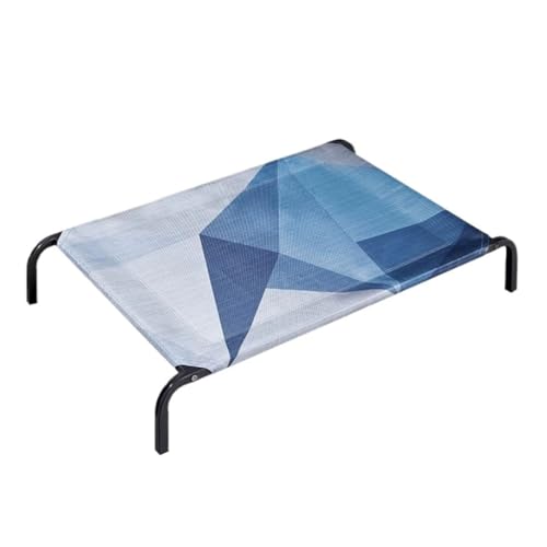 OZWYCY Haustierbett Hundehütte Universal-Hundecampingbett Sommer Abnehmbares und waschbares Corgi-Bett Feuchtigkeitsbeständiges Haustier-Off-The-Bodenbett Katzennest(4) von OZWYCY