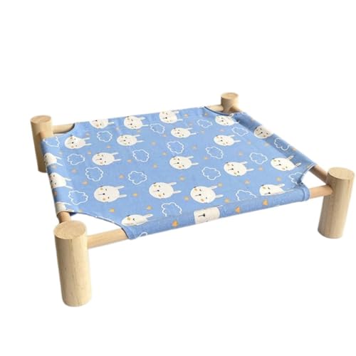 OZWYCY Haustierbett Katzenbett, Off-The-Ground-Bett, Katzenbett, Sommer-Haustier-Hundebett, Feldbett, Kleiner Hund, Sommer-Hundebett, Vier Jahreszeiten Katzennest(7) von OZWYCY