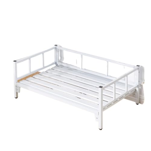OZWYCY Haustierbett Katzenbett Haustierbett Hundebett Kleiner Hund Mittelgroßer Hund Katzenbett Hundebett Über dem Boden Feuchtigkeitsfestes Feldbett Katzennest(A:White,L-100 * 60CM) von OZWYCY