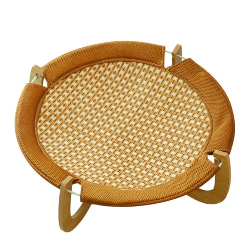 OZWYCY Haustierbett The Round-Leg Camp Bed cat Bed is cool and Refreshing, Allowing Cats to Breathe and Feel Comfortable All Night Long Katzennest OZWYCY Haustierbett The Round-Leg Camp Bed cat Bed is cool and Refreshing, Allowing Cats to Breathe and Feel Comfortable All Night Long Katzennest von OZWYCY