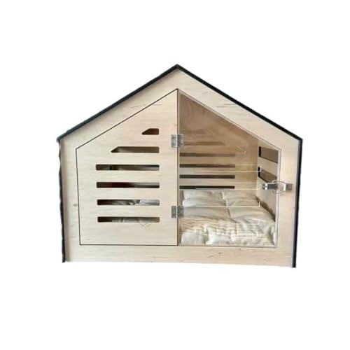 OZWYCY Katzenhaus Hölzerne Katzenvilla, Massivholz, Haustierhaus, Zuhause, Innenbereich, großes Freiraumhaus, Schrankraum, Haustierkatzennest Katzen Haus OZWYCY Katzenhaus Hölzerne Katzenvilla, Massivholz, Haustierhaus, Zuhause, Innenbereich, großes Freiraumhaus, Schrankraum, Haustierkatzennest Katzen Haus von OZWYCY