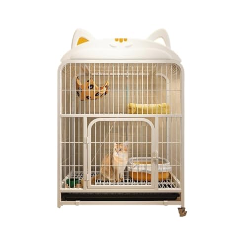 OZWYCY Katzenhaus Katzenkäfig Haushalt Indoor Katzenhaus Cattery Kleine Wohnung Katzenschrank Nest Katzenschloss Villa Katzenkäfig Katzen Haus OZWYCY Katzenhaus Katzenkäfig Haushalt Indoor Katzenhaus Cattery Kleine Wohnung Katzenschrank Nest Katzenschloss Villa Katzenkäfig Katzen Haus von OZWYCY