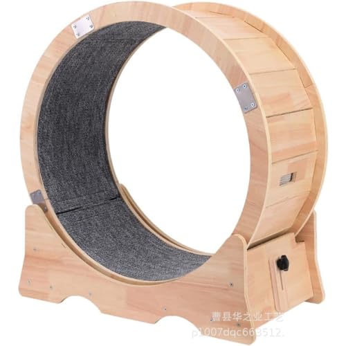 OZWYCY Katzenlaufrad Katzenlaufband, Leiserolle Katzensport Laufrolle, Lauflernspielzeug Aus Holz, Katzenlaufband Katzenkrallen Kratzbrett Katzenlaufrad für den Lnnenbereich OZWYCY Katzenlaufrad Katzenlaufband, Leiserolle Katzensport Laufrolle, Lauflernspielzeug Aus Holz, Katzenlaufband Katzenkrallen Kratzbrett Katzenlaufrad für den Lnnenbereich von OZWYCY