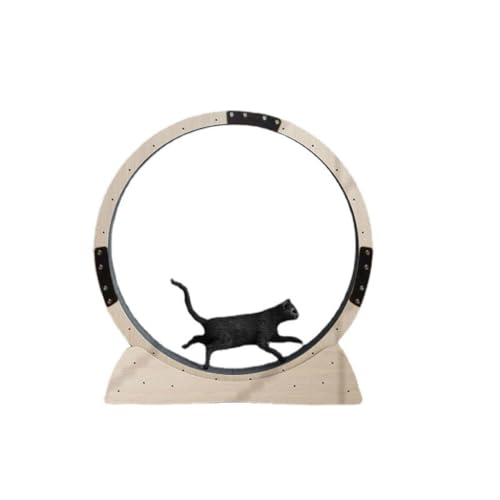 OZWYCY Katzenlaufrad Laufband for Katzen, wellenlos, geräuschlos, mehrschichtig, Massivholzbrett, Laufrolle, Fitness, Katzenspielzeug, Katzenrad Katzenlaufrad für den Lnnenbereich OZWYCY Katzenlaufrad Laufband for Katzen, wellenlos, geräuschlos, mehrschichtig, Massivholzbrett, Laufrolle, Fitness, Katzenspielzeug, Katzenrad Katzenlaufrad für den Lnnenbereich von OZWYCY