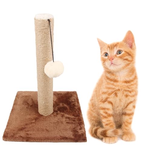 Kätzchen Katze Kratzbaum Lovely Furry Anhänger Sisal Seil Pfosten Zähne Katze Kauspielzeug Geschenk für Indoor Katze Interaktives Spielzeug für Indoor Katzen Kätzchen Katze Kratzbaum Lovely Furry Anhänger Sisal Seil Pfosten Zähne Katze Kauspielzeug Geschenk für Indoor Katze Interaktives Spielzeug für Indoor Katzen von Oadnijuie