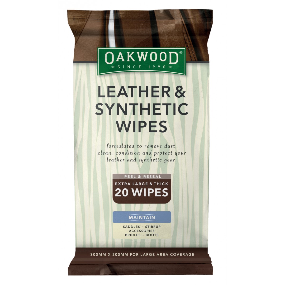 Oakwood Lederpflegetücher 20 Stück Praktische & schnelle Reinigung Oakwood Lederpflegetücher 20 Stück Praktische & schnelle Reinigung von Oakwood