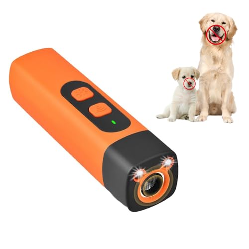 Oamger Anti-Bell-Gerät für Hunde, Ultraschall-Abschreckungsgerät Gegen Hundebellen, 8m Reichweite, Handheld Antibell Ultraschall mit LED-Taschenlampe,Wiederaufladbar Ultraschall-Bellstopper (1 Stück) Oamger Anti-Bell-Gerät für Hunde, Ultraschall-Abschreckungsgerät Gegen Hundebellen, 8m Reichweite, Handheld Antibell Ultraschall mit LED-Taschenlampe,Wiederaufladbar Ultraschall-Bellstopper (1 Stück) von Oamger