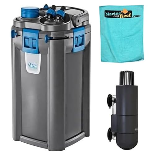 OASE BioMaster Thermo 850 Kanister Filter mit Heizung, CrystalSkim 600 Skimmer & Handtuch Bundle (3 Stück) von Oase