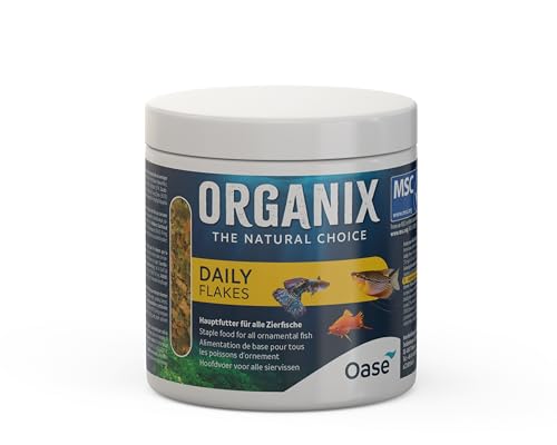 OASE ORGANIX Daily Flakes 500 ml - für die tägliche Fütterung im Gesellschaftsbecken, für farbenprächtige Aquarienfische, langsames Sinkverhalten OASE ORGANIX Daily Flakes 500 ml - für die tägliche Fütterung im Gesellschaftsbecken, für farbenprächtige Aquarienfische, langsames Sinkverhalten von Oase