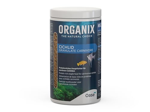 ORGANIX Cichlid Carni. Granulate 1000 ml von Oase