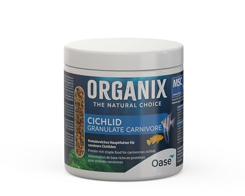 ORGANIX Cichlid Carni. Granulate 500 ml von Oase