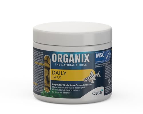 ORGANIX Daily Tab 175 ml - Hauptfutter für Bodenfresser, vitaminreicher Mix für langanhaltenden Genuss der Aquarienbewohner ORGANIX Daily Tab 175 ml - Hauptfutter für Bodenfresser, vitaminreicher Mix für langanhaltenden Genuss der Aquarienbewohner von Oase