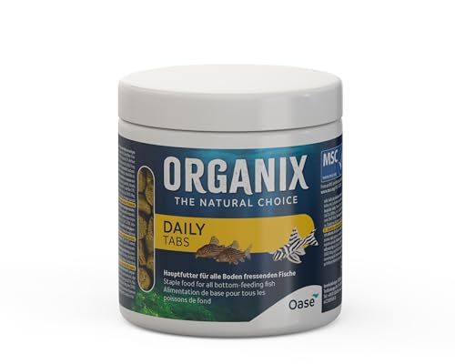 OASE ORGANIX Daily Tab 250 ml - Hauptfutter für Bodenfresser, vitaminreicher Mix für langanhaltenden Genuss der Aquarienbewohner OASE ORGANIX Daily Tab 250 ml - Hauptfutter für Bodenfresser, vitaminreicher Mix für langanhaltenden Genuss der Aquarienbewohner von Oase