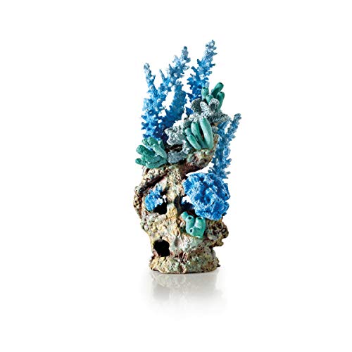 biOrb 71935 Korallenriff Ornament blau – Aquariendekoration in Form einer Koralle zur Gestaltung von bezaubernden Unterwasserwelten in biOrb-Aquarien für Süßwasser und Meerwasser geeignet von biOrb