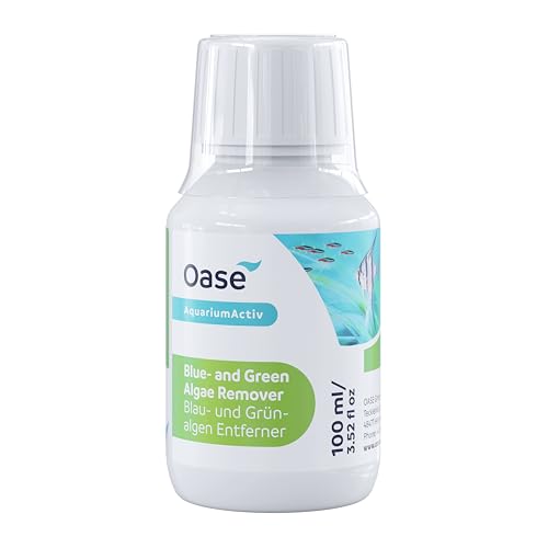 Oase Blau- und Grünalgen Entferner 100 ml - effektive Algenbekämpfung, verhindert Neubildung, für Süßwasseraquarien Oase Blau- und Grünalgen Entferner 100 ml - effektive Algenbekämpfung, verhindert Neubildung, für Süßwasseraquarien von Oase