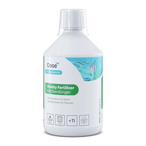 Oase Wochendünger 500 ml - phosphatfreier Grunddünger, optimiert die Nährstoffaufnahme von Oase