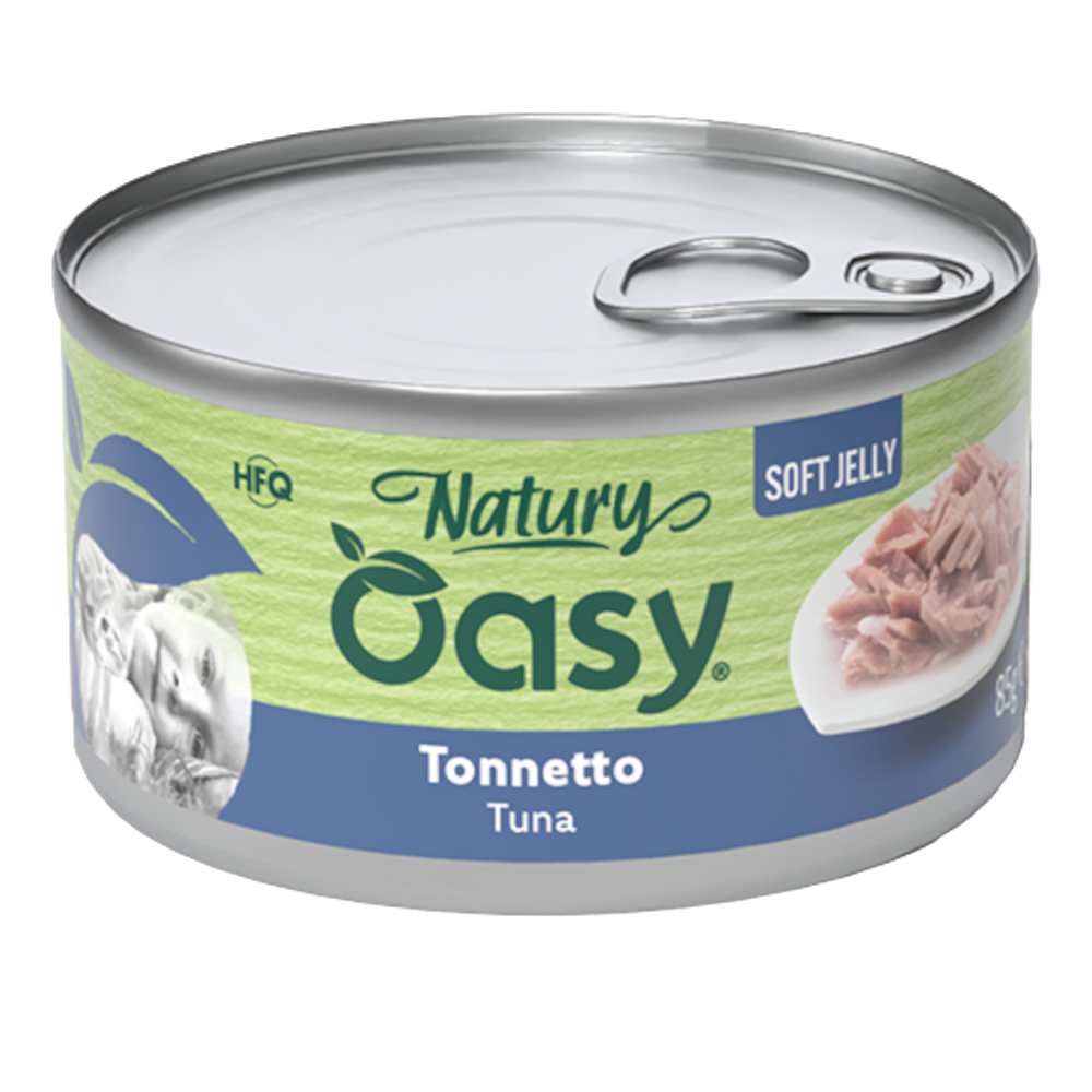 Oasy Natural 85 g - Sparpaket: Thunfisch (12 x 85 g) von Oasy Wet Cat Natural