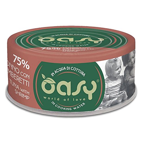 OASY Cat More Love Tuna Gamberet Gr. 70 Nassfutter Für Katzen von Oasy