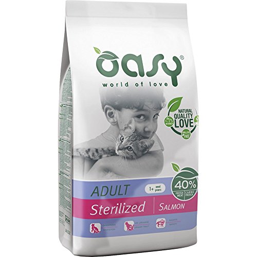 OASY Steril Lachs Katzentrockenfutter Premium Dry von Oasy