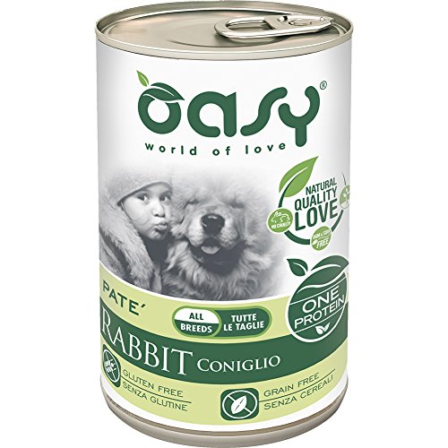 OASY WET DOG ONE - CONIGLIO LATTINA GR. 400 OASY WET DOG ONE - CONIGLIO LATTINA GR. 400 von Oasy