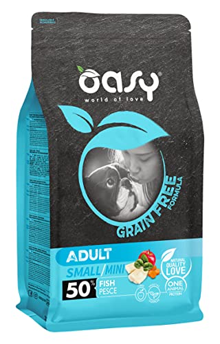 Oasy Grain Free Adult Small/Mini für Hunde mit 800 g von Oasy