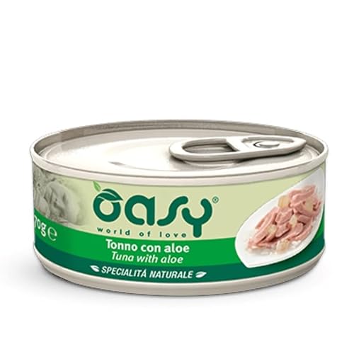 Oasy Natural für Katzen, 150 g, Tonno und Aloe Oasy Natural für Katzen, 150 g, Tonno und Aloe von Oasy