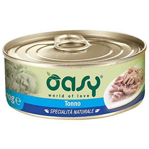 Oasy Wet Cat Thunfisch Dose 70 g von Oasy