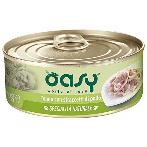 Oasy Wet Cat Thunfisch mit Hähnchenstreifen, Dose 150 g von Oasy