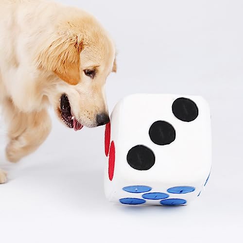 Obelevi Schnüffelteppich Intelligenzspielzeug für Hund Haustier Riechen Trainieren Spielzeug Fördert Nahrungssuche Hundespielzeug Spielen Matte Toy (Würfel) von Obelevi