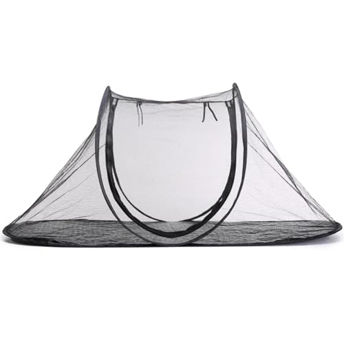 Katzenzelt Outdoor Fine Mesh Stoff faltbares Hundzelt mit Reißverschlusstür 74x35x31 Zoll Tierschiff für Außenseite, Camping, Mesh Katzenzelt Outdoor Fine Mesh Stoff faltbares Hundzelt mit Reißverschlusstür 74x35x31 Zoll Tierschiff für Außenseite, Camping, Mesh von Obelunrp