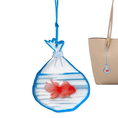Fischschalen-Ornament, niedliches Fischornament aus Acryl, Taschenfischanhänger, realistische Fischornamente – Wanddekoration für Fische, Aquariendekoration für den Fischschalen-Ornament, niedliches Fischornament aus Acryl, Taschenfischanhänger, realistische Fischornamente – Wanddekoration für Fische, Aquariendekoration für den von Obesntln
