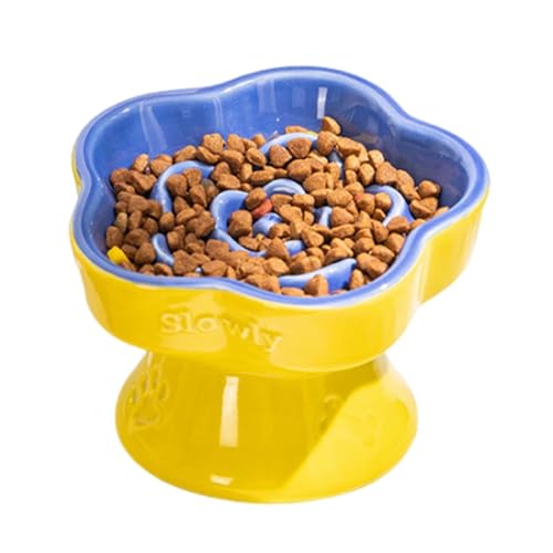 Slow Feeder-Hundenäpfe, interaktiver Hunde-Puzzle-Napf – Keramiknapf im modernen Leckmatten-Design, hoher, abgeschrägter Napf für rassespezifische Herausforderungen bei den Mahlzeiten Slow Feeder-Hundenäpfe, interaktiver Hunde-Puzzle-Napf – Keramiknapf im modernen Leckmatten-Design, hoher, abgeschrägter Napf für rassespezifische Herausforderungen bei den Mahlzeiten von Obesntln