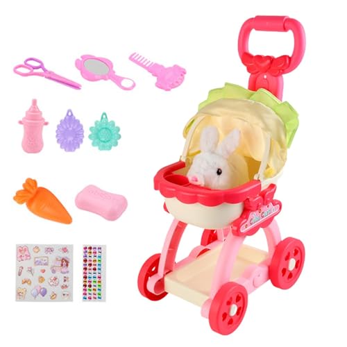 Spielwagen-Set für Kleinkinder, Spielset für Haustiere, für Kleinkinder | Plüsch-Hundetrage mit Liederaufnahme | interaktives Spielset auf Spielwagen-Set für Kleinkinder, Spielset für Haustiere, für Kleinkinder | Plüsch-Hundetrage mit Liederaufnahme | interaktives Spielset auf von Obesntln
