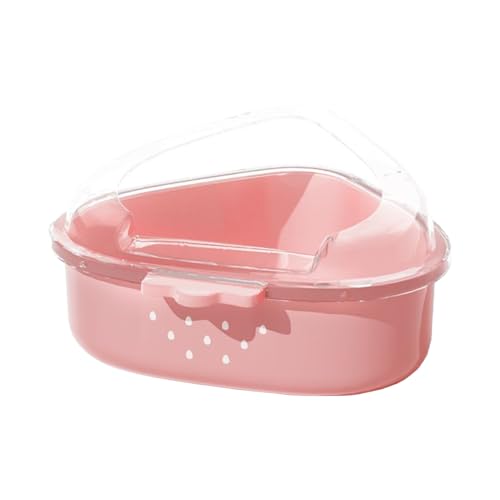 Transparenter Hamster-Sandkasten – Sandbehälter für Kleintiere, Hamster-Badewanne aus Kunststoff | Hamster-Badezimmer-Set Rennmaus, Lemming, Hamster, multifunktionales Kleintier-Pflege- und Reinigungs Transparenter Hamster-Sandkasten – Sandbehälter für Kleintiere, Hamster-Badewanne aus Kunststoff | Hamster-Badezimmer-Set Rennmaus, Lemming, Hamster, multifunktionales Kleintier-Pflege- und Reinigungs von Obesntln