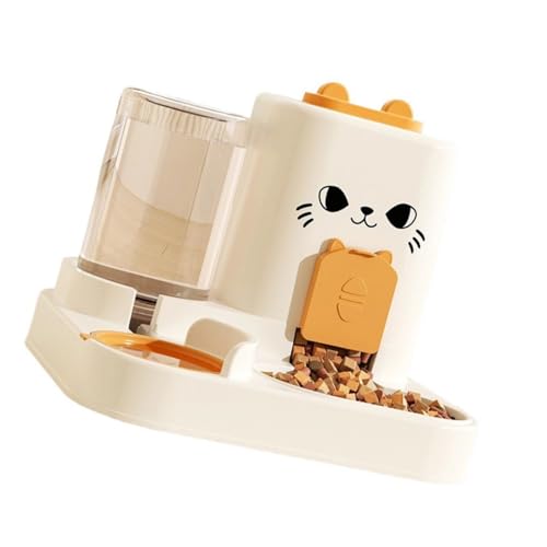 Automatisches Nachfüllen von Wassernapf und Futternapf für Haustiere, mit herausnehmbarem Edelstahl-Tablett, Anti-Kipp-Basis für kleine Tiere, automatische Katzen- und Hundefütterung Automatisches Nachfüllen von Wassernapf und Futternapf für Haustiere, mit herausnehmbarem Edelstahl-Tablett, Anti-Kipp-Basis für kleine Tiere, automatische Katzen- und Hundefütterung von Obotsnoi