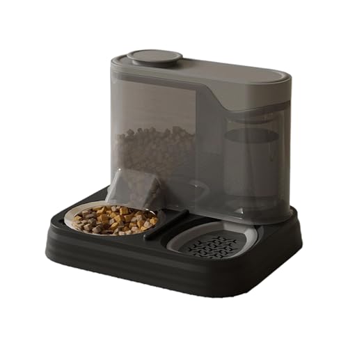 Erhöhter Futternapf für Katzen und Hunde, auslaufsicher, abnehmbare Metall-Futterschale, platzsparendes Design, reisefreundlich, Haustier-Futterspender, Wasserbrunnen Erhöhter Futternapf für Katzen und Hunde, auslaufsicher, abnehmbare Metall-Futterschale, platzsparendes Design, reisefreundlich, Haustier-Futterspender, Wasserbrunnen von Obotsnoi