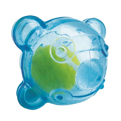 Kaufeste Hundebälle mit Quietscher, hohe Sprungkraft für Zahnen & Spielen im Freien, Interaktion, Hundespielzeug Ball für Training von Obotsnoi