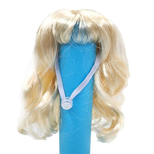 Obotsnoi Blondes Hundezubehör, lockiges Haar, Dekoration für Versammlungen, zeigt Stofffaser, Haustier-Dekoration von Obotsnoi