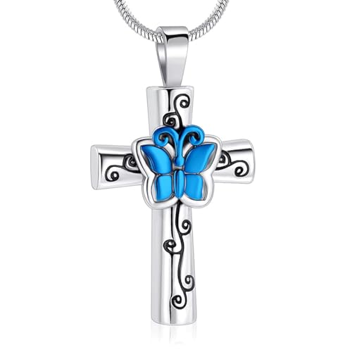 Obotsnoi Gedenkurnen-Urnen-Schmuck, Haustier-Asche-Halskette, kreative Haustier-Urnen-Halskette, Asche von Obotsnoi