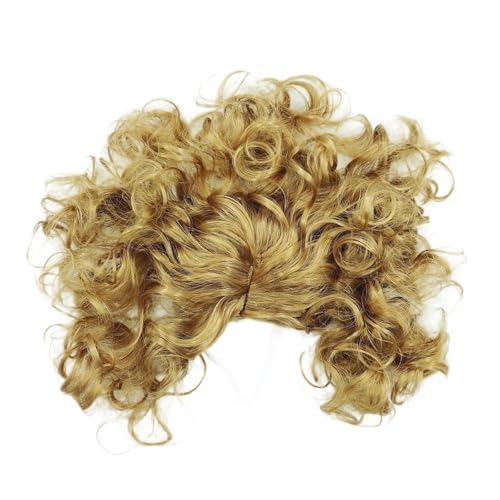 Obotsnoi Kurze, lockige, braune Haarzusatz für kleine Freunde, einfach zu tragen, glattes Faser-Design, Haustier-Zubehör Obotsnoi Kurze, lockige, braune Haarzusatz für kleine Freunde, einfach zu tragen, glattes Faser-Design, Haustier-Zubehör von Obotsnoi