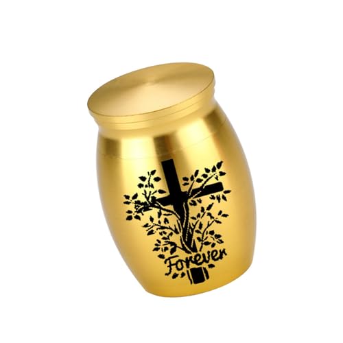 Obotsnoi Urne für Haustierasche, Urne für Tiere, Mutter, Urne für Asche/Haar, einfaches Glas, Asche, Haare, Gedenkbehälter von Obotsnoi
