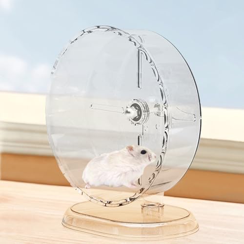 Hamsterrad Ständer, Leise Hamster Rad, Leise Spinner Hamster Laufräder, Leise Übung Spinner, Verstellbarer Ständer Kleintierübungsräder von Ocastuted