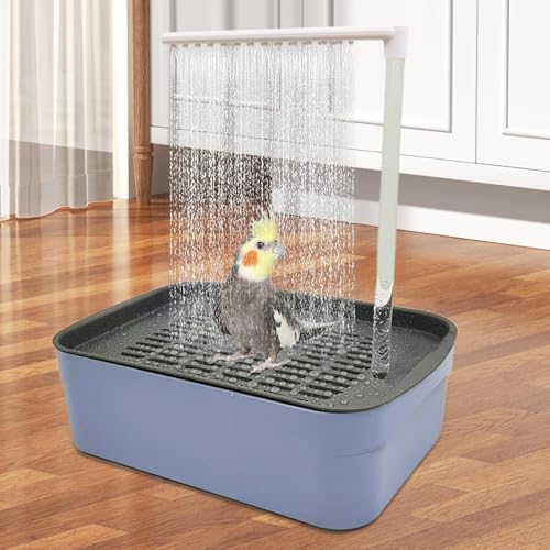 Vogel Badehaus Badewanne, Automatische Badewanne Von Vogel, Automatische Sittiche Badewannes Mit Dusche, Nymphensittiche Duschebrunnen Mit Fließendem Wasser, Badewannes Mit Wasserfontäne Für Sittiche Vogel Badehaus Badewanne, Automatische Badewanne Von Vogel, Automatische Sittiche Badewannes Mit Dusche, Nymphensittiche Duschebrunnen Mit Fließendem Wasser, Badewannes Mit Wasserfontäne Für Sittiche von Ocastuted